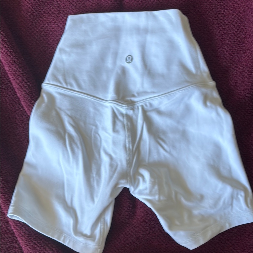 lululemon athletica White High-Waisted Women's Shorts